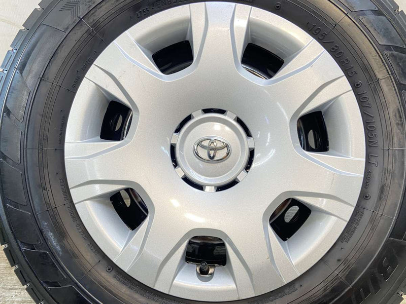 ヨコハマ ブルーアースVAN RY55 195/80R15 107/105LT /トヨタ純正 HS 6.0J+ 139.7-6穴 4本