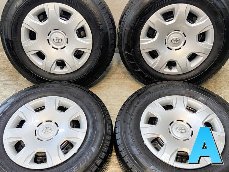 ヨコハマ ブルーアースVAN RY55 195/80R15 107/105LT /トヨタ純正 HS 6.0J+ 139.7-6穴 4本