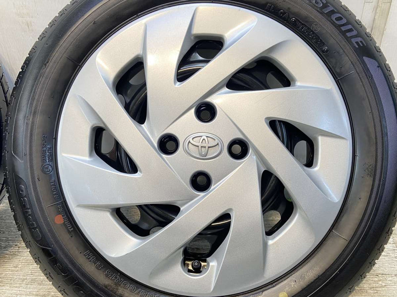 ブリヂストン エコピアEP150 185/60R15  /トヨタ純正 G4 5.5J+45 100-4穴 4本