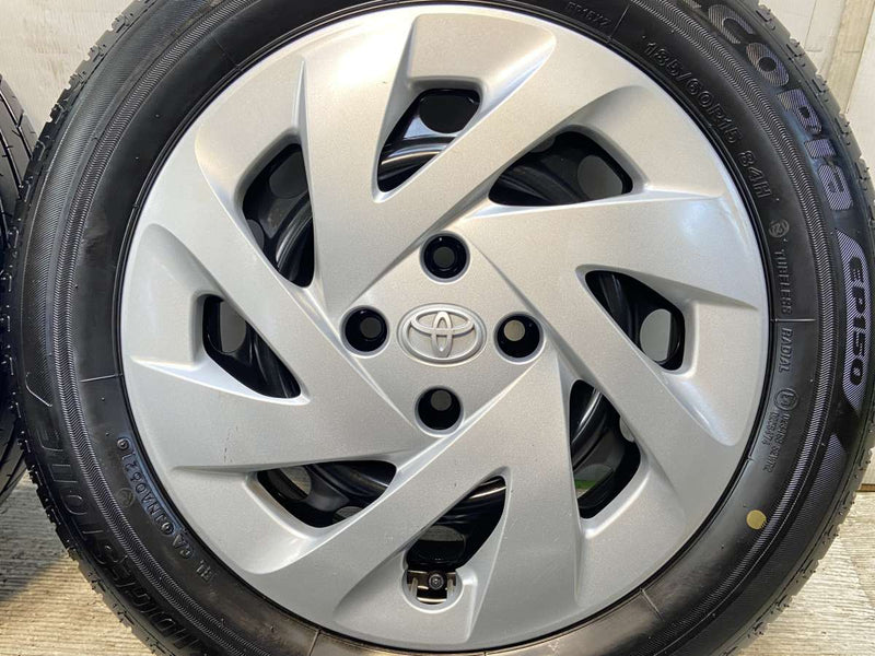 ブリヂストン エコピアEP150 185/60R15  /トヨタ純正 G4 5.5J+45 100-4穴 4本
