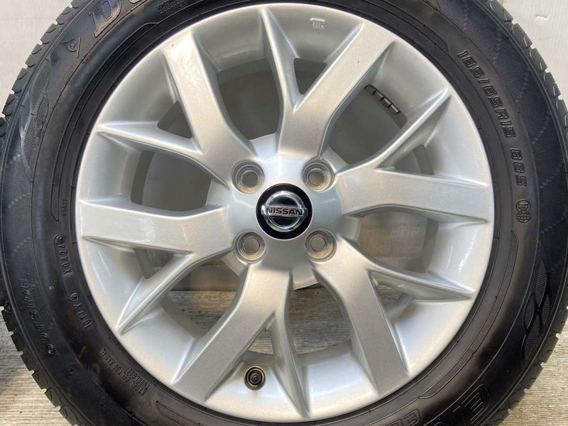 ダンロップ エナセーブ EC204 185/65R15  /日産純正  5.5J+40 100-4穴 4本