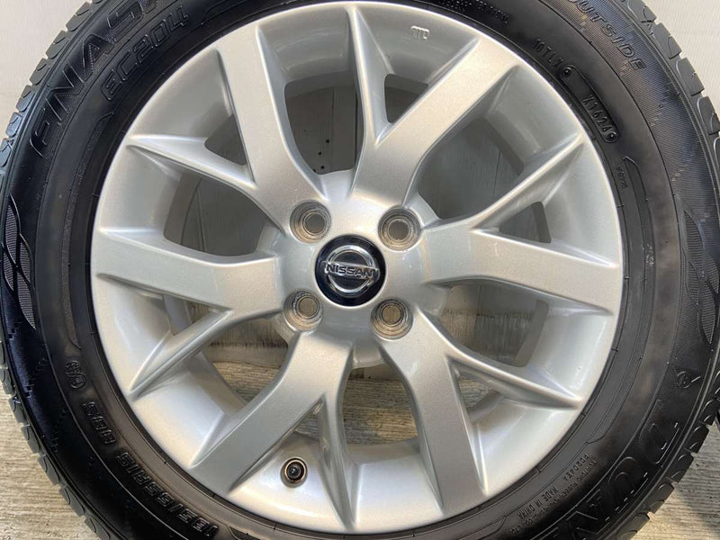 ダンロップ エナセーブ EC204 185/65R15  /日産純正  5.5J+40 100-4穴 4本