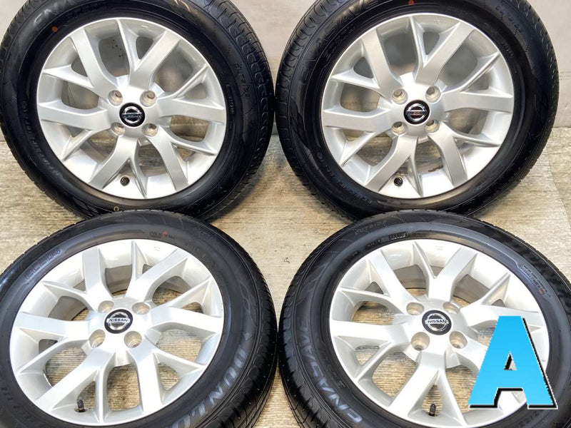 ダンロップ エナセーブ EC204 185/65R15  /日産純正  5.5J+40 100-4穴 4本