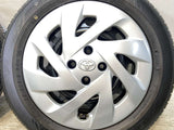 ダンロップ エナセーブ EC300+ 185/60R15  /トヨタ純正 G4 5.5J+45 100-4穴 4本