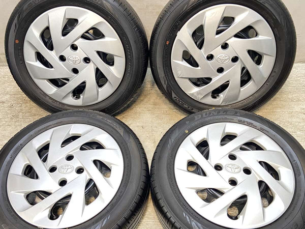 ダンロップ エナセーブ EC300+ 185/60R15  /トヨタ純正 G4 5.5J+45 100-4穴 4本