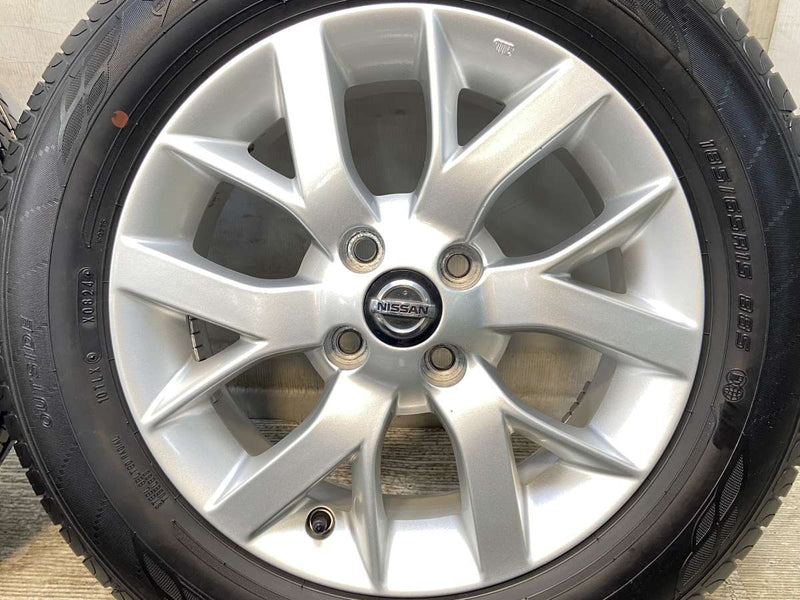 ダンロップ エナセーブ EC204 185/65R15  /日産純正  5.5J+40 100-4穴 4本