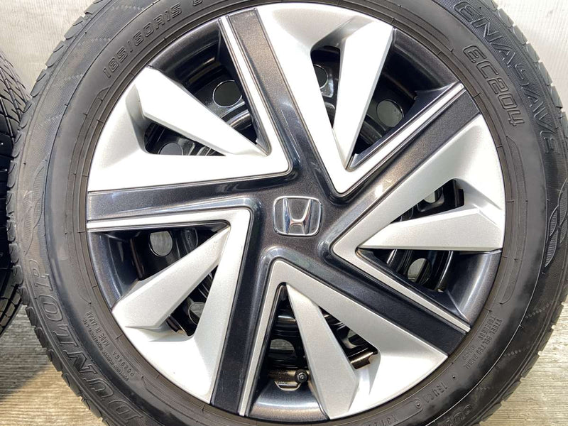 ダンロップ エナセーブ EC204 185/60R15  /ホンダ純正  6.0J+ 100-4穴 4本