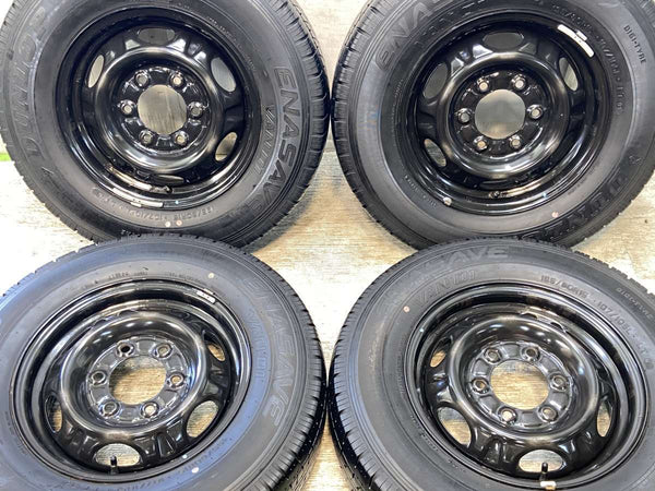 ダンロップ エナセーブ VAN01 195/80R15 107/105LT /日産純正  5.5J+ 139.7-6穴 4本