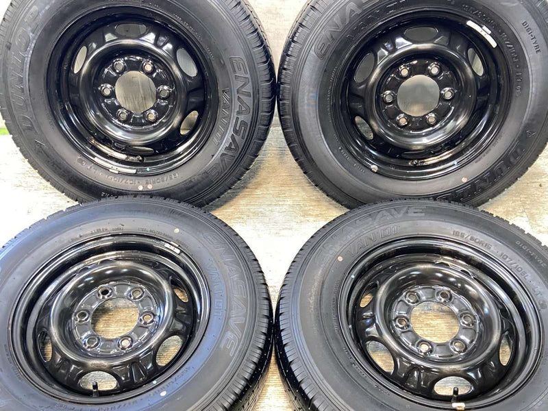 ダンロップ エナセーブ VAN01 195/80R15 107/105LT /日産純正  5.5J+ 139.7-6穴 4本