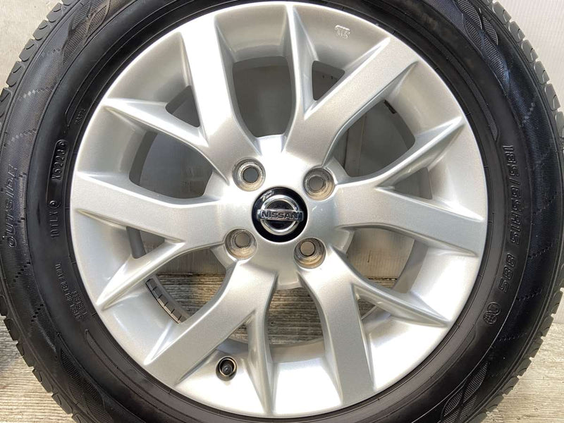 ダンロップ エナセーブ EC204 185/65R15  /日産純正  5.5J+40 100-4穴 4本