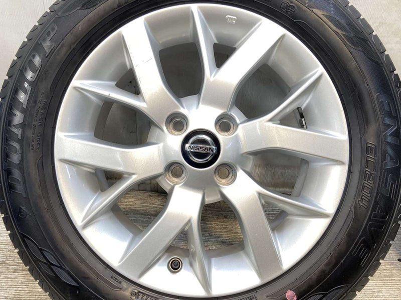 ダンロップ エナセーブ EC204 185/65R15  /日産純正  5.5J+40 100-4穴 4本