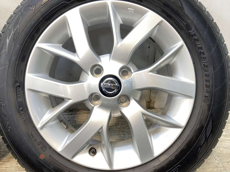 ダンロップ エナセーブ EC204 185/65R15  /日産純正  5.5J+40 100-4穴 4本