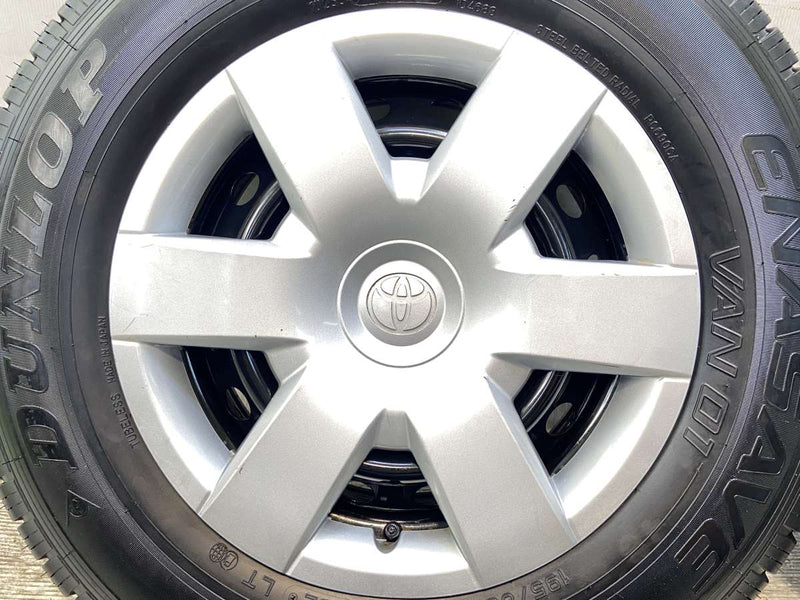 ダンロップ エナセーブ VAN01 195/80R15 107/105LT /トヨタ純正  6.0J+ 139.7-6穴 4本