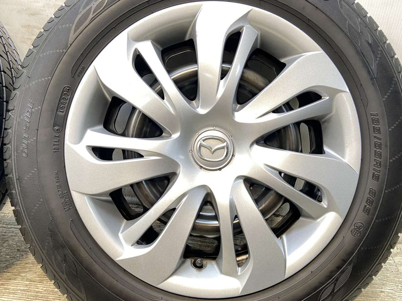 ダンロップ エナセーブ EC204 185/65R15  /マツダ純正  5.5J+ 100-4穴 4本