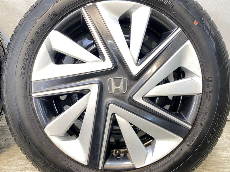 ダンロップ エナセーブ EC204 185/60R15  /ホンダ純正 T5B 6.0J+ 100-4穴 4本