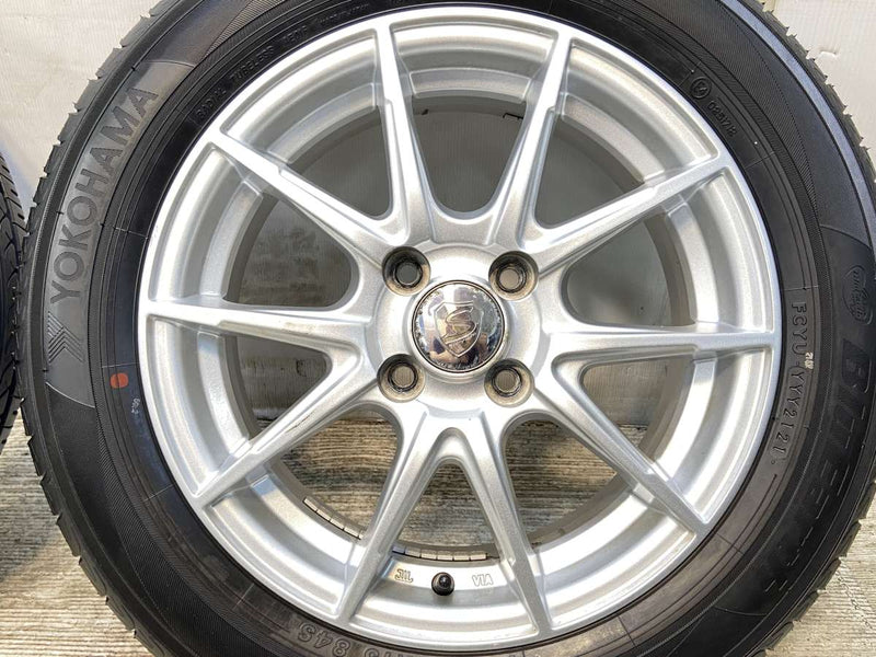 ヨコハマ ブルーアース 175/65R15  /　 STRANGER 5.5J+50 100-4穴 4本