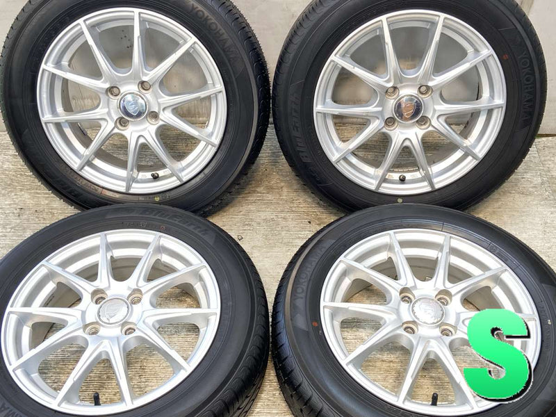 ヨコハマ ブルーアース 175/65R15  /　 STRANGER 5.5J+50 100-4穴 4本