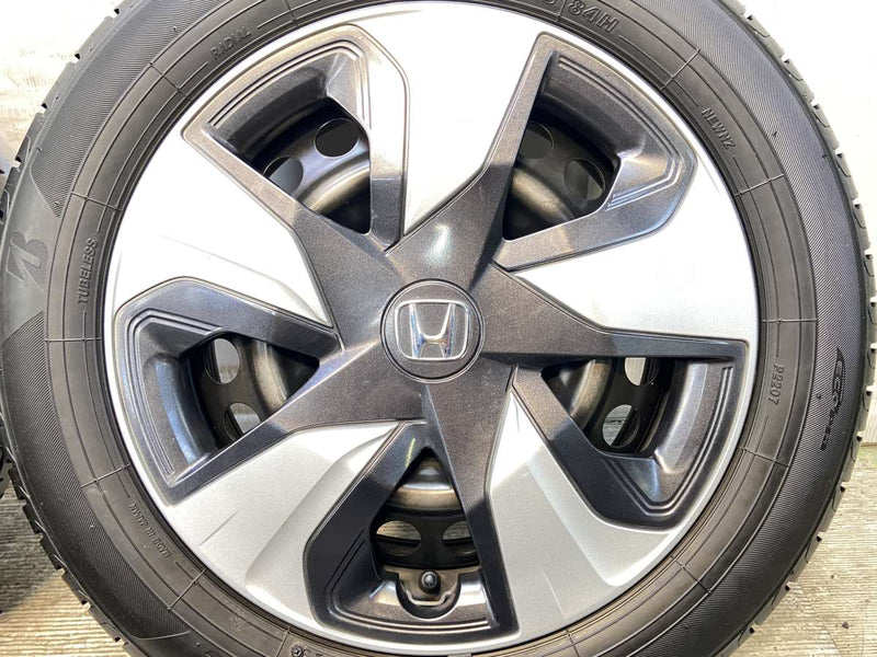 ブリヂストン NEWNO 185/60R15  /ホンダ純正 T5B 6.0J+ 100-4穴 4本