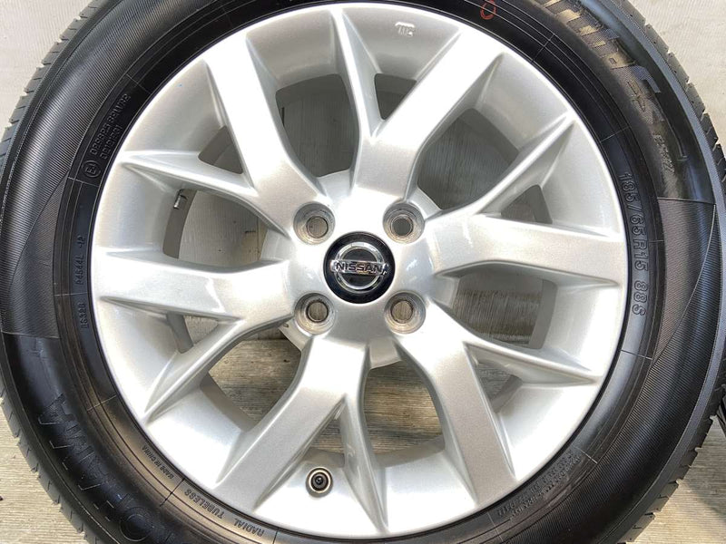 ヨコハマ ブルーアース-Es ES32 185/65R15  /日産純正  5.5J+40 100-4穴 4本