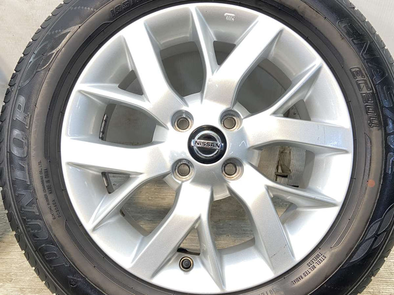 ダンロップ エナセーブ EC204 185/65R15  /日産純正  5.5J+40 100-4穴 4本