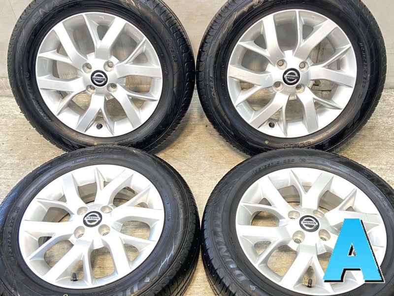 ダンロップ エナセーブ EC204 185/65R15  /日産純正  5.5J+40 100-4穴 4本