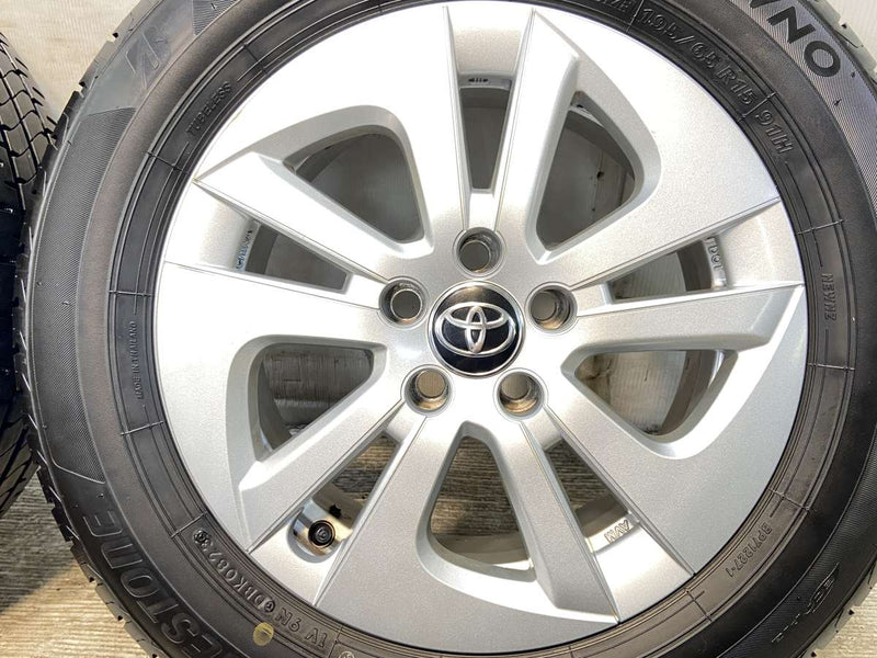 ブリヂストン NEWNO 195/65R15  /トヨタ純正  6.5J+40 100-5穴 4本