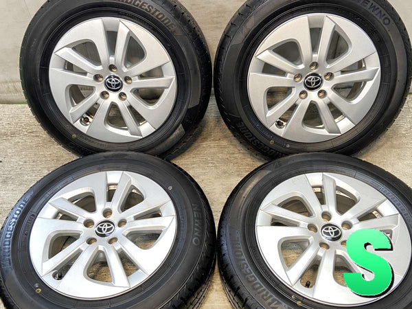 ブリヂストン NEWNO 195/65R15  /トヨタ純正  6.5J+40 100-5穴 4本