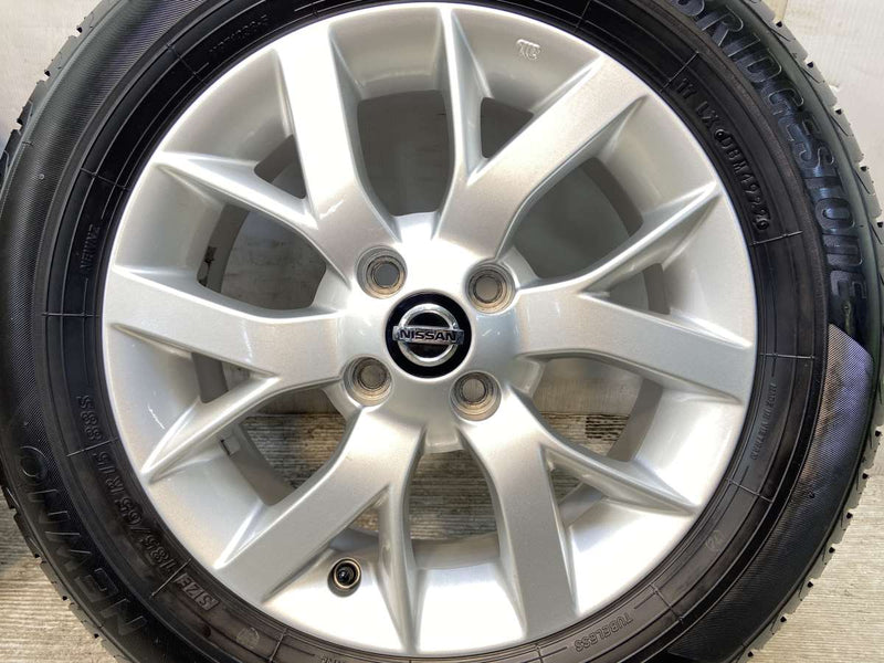 ブリヂストン NEWNO 185/65R15  /日産純正  5.5J+40 100-4穴 4本