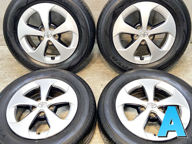 トーヨータイヤ ナノエナジー3 PLUS 195/65R15  /トヨタ純正  6.0J+45 100-5穴 4本