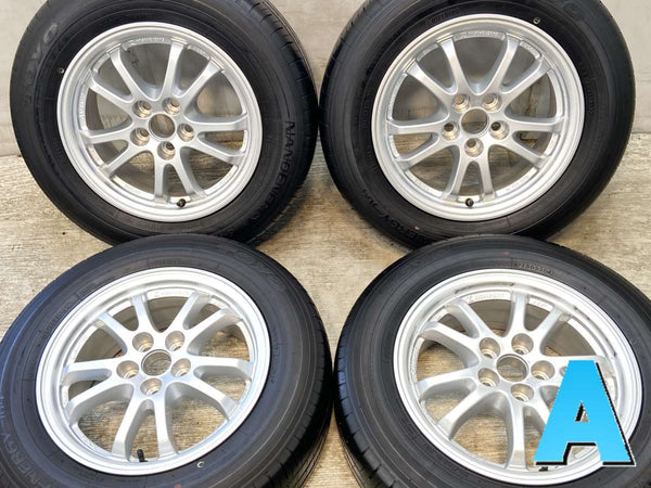 トーヨータイヤ ナノエナジー J64 195/65R15  /トヨタ純正  6.5J+40 100-5穴 4本