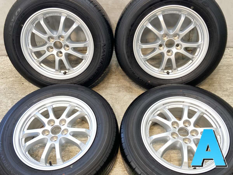 トーヨータイヤ ナノエナジー J64 195/65R15  /トヨタ純正  6.5J+40 100-5穴 4本