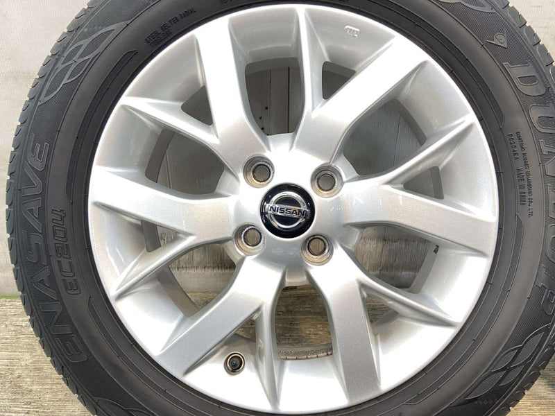 ダンロップ エナセーブ EC204 185/65R15  /日産純正  5.5J+40 100-4穴 4本