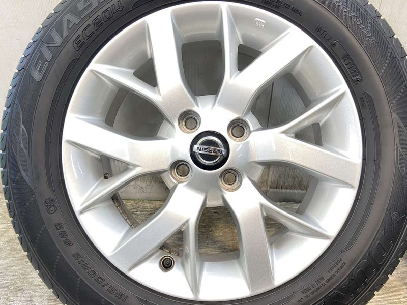 ダンロップ エナセーブ EC204 185/65R15  /日産純正  5.5J+40 100-4穴 4本