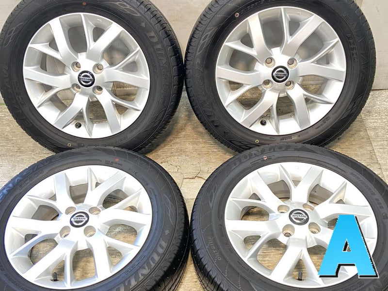 ダンロップ エナセーブ EC204 185/65R15  /日産純正  5.5J+40 100-4穴 4本