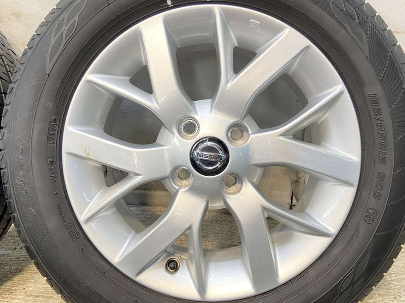 ダンロップ エナセーブ EC204 185/65R15  /日産純正  5.5J+40 100-4穴 4本