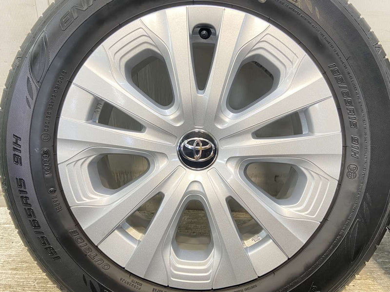 ダンロップ エナセーブ EC300+ 195/65R15  /トヨタ純正  6.5J+40 100-5穴 4本