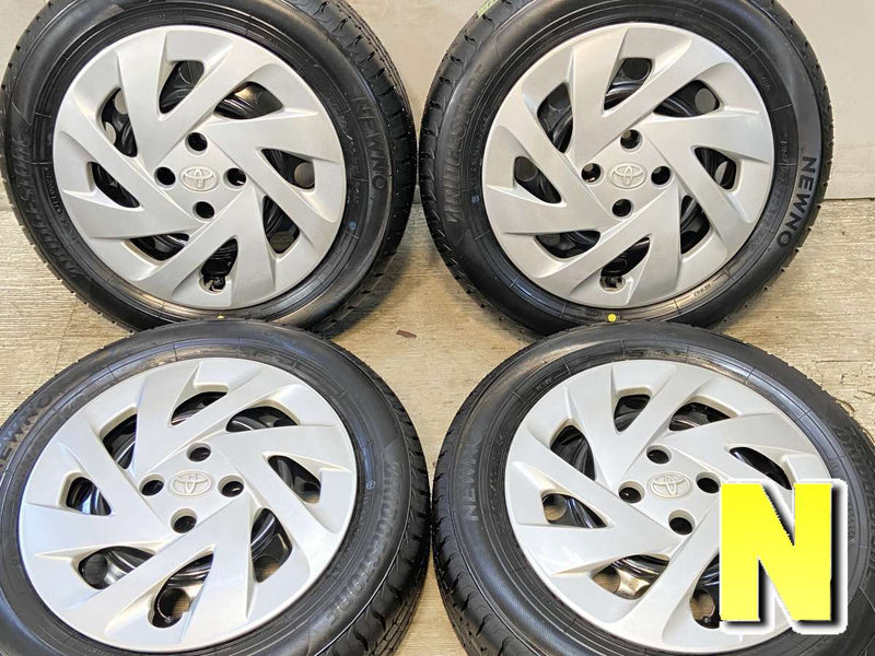 ブリヂストン NEWNO 185/60R15  /トヨタ純正 G4 5.5J+45 100-4穴 4本