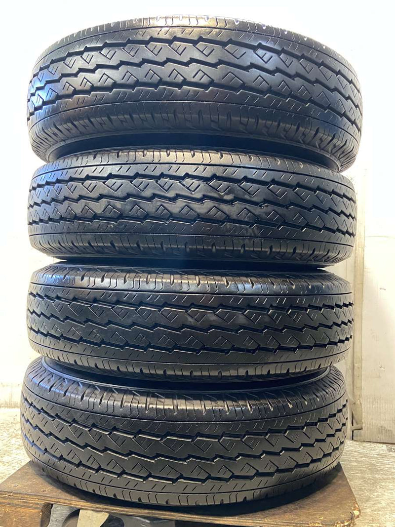 ブリヂストン V600 195/80R15 107/105LT /日産純正  5.5J+ 139.7-6穴 4本