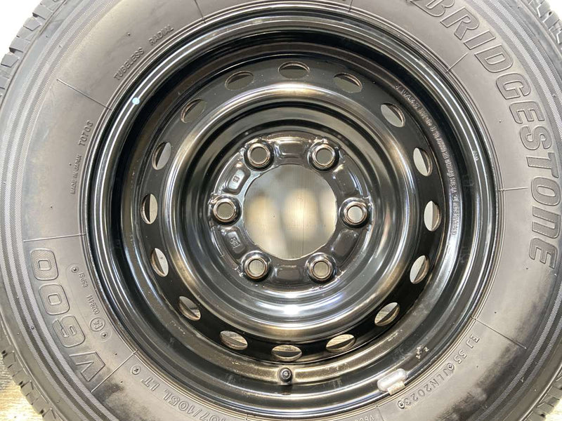 ブリヂストン V600 195/80R15 107/105LT /日産純正  5.5J+ 139.7-6穴 4本