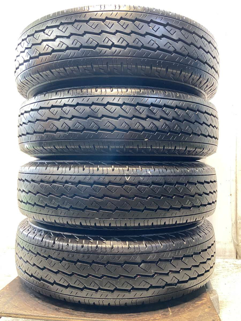 ブリヂストン V600 195/80R15 107/105LT /日産純正  5.5J+ 139.7-6穴 4本