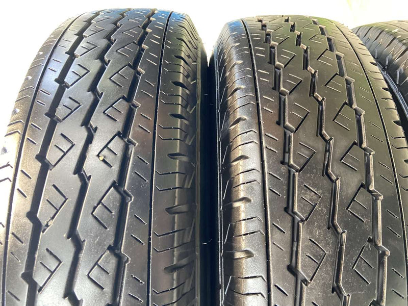 ブリヂストン V600 195/80R15 107/105LT /日産純正  5.5J+ 139.7-6穴 4本