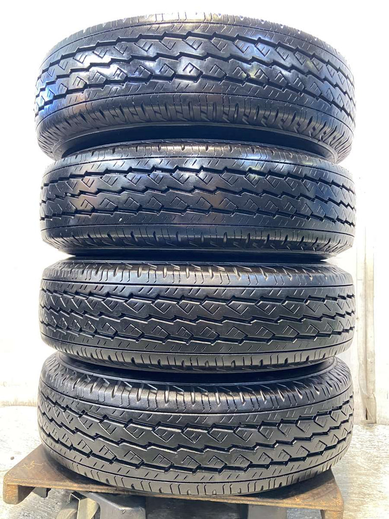 ブリヂストン V600 195/80R15 107/105LT /トヨタ純正 HS 6.0J+ 139.7-6穴 4本