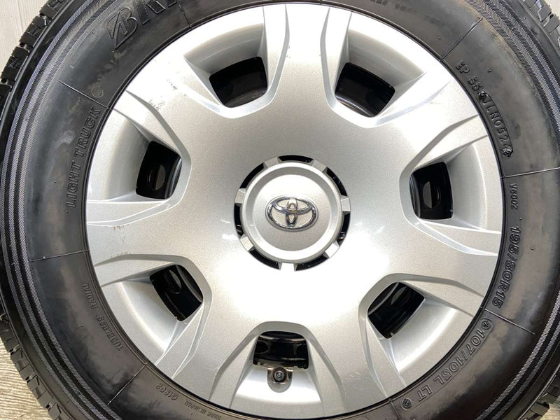 ブリヂストン V600 195/80R15 107/105LT /トヨタ純正 HS 6.0J+ 139.7-6穴 4本