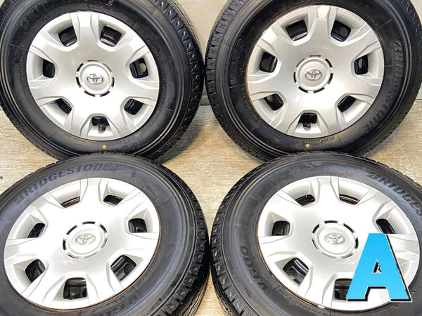 ブリヂストン V600 195/80R15 107/105LT /トヨタ純正 HS 6.0J+ 139.7-6穴 4本