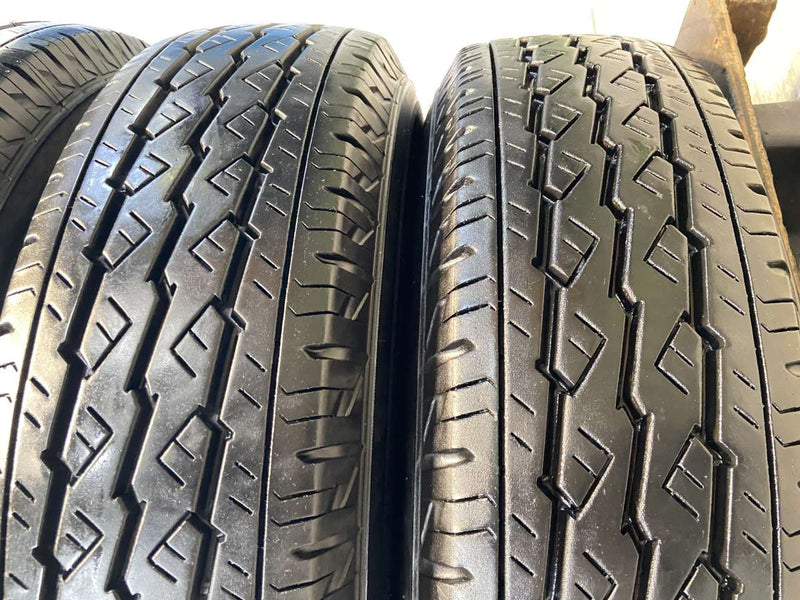 ブリヂストン V600 195/80R15 107/105LT /トヨタ純正 HS 6.0J+ 139.7-6穴 4本