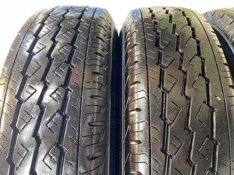 ブリヂストン V600 195/80R15 107/105LT /トヨタ純正 HS 6.0J+ 139.7-6穴 4本