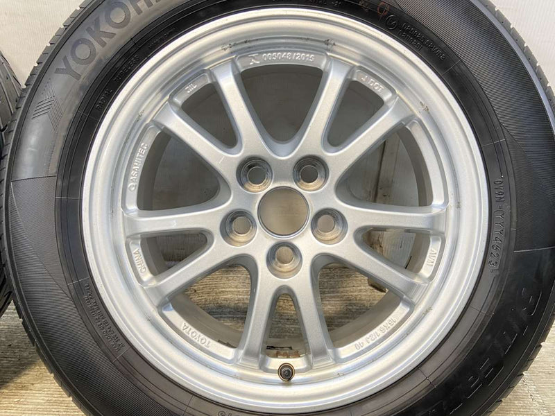 ヨコハマ ブルーアース ES32 195/65R15  /トヨタ純正  6.5J+40 100-5穴 4本