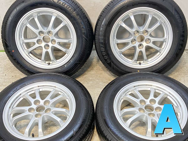 グッドイヤー エフィシェント グリップ ECO EG02 195/65R15  /トヨタ純正  6.5J+40 100-5穴 4本