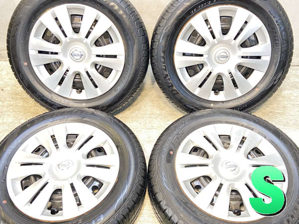 ダンロップ エナセーブ EC204 195/65R15  /日産純正  5.5J+ 114.3-5穴 4本