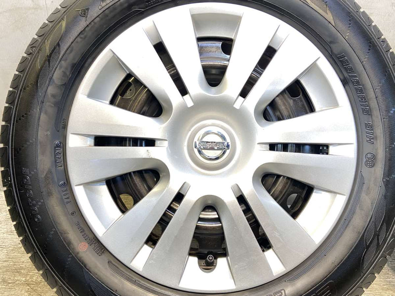 ダンロップ エナセーブ EC204 195/65R15  /日産純正  5.5J+ 114.3-5穴 4本